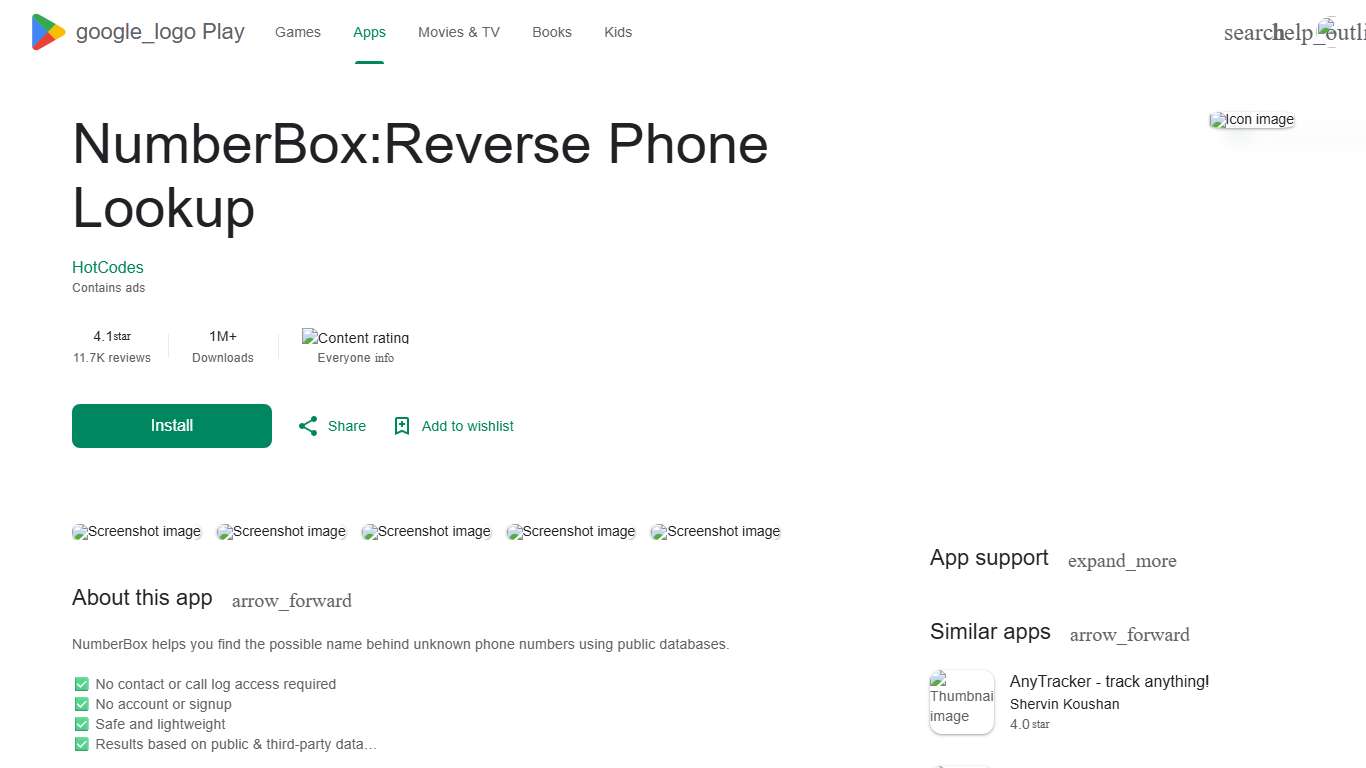 NumberBox:Reverse Phone Lookup - Apps on Google Play